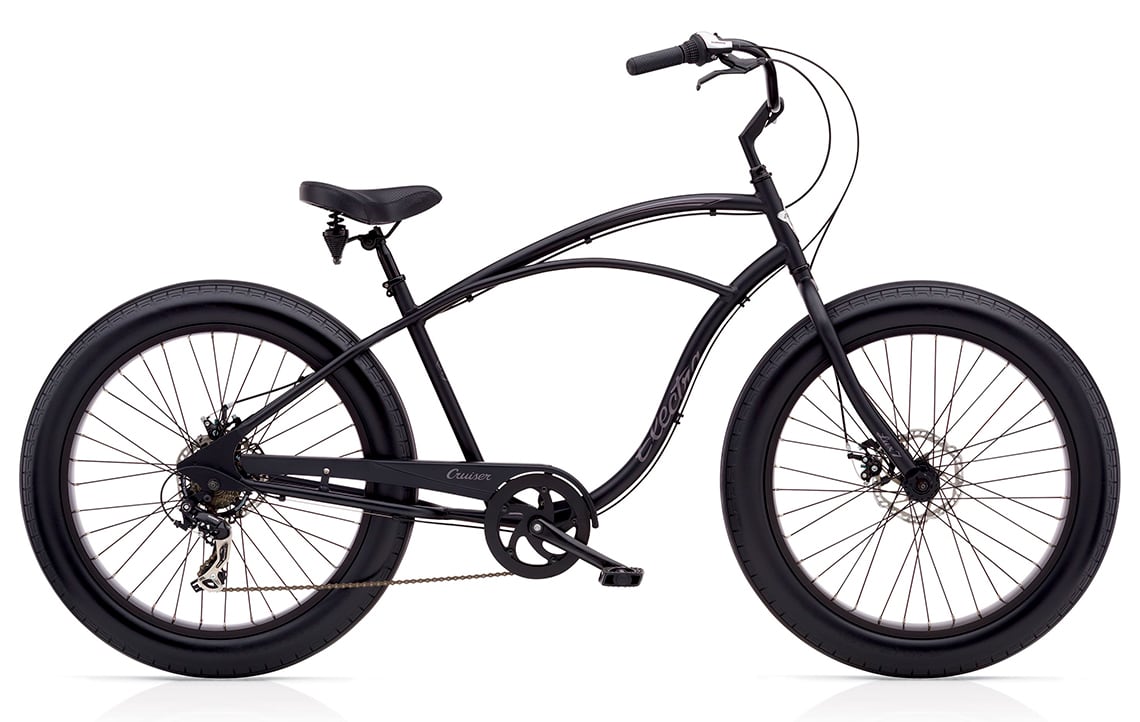 CRUISER LUX FAT TIRE 7D BLACK