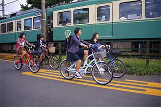 ELECTRA BICYCLE 私はタウニー！ キャンペーン写真